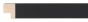 7" x 5" - 15mm Matt Black Photo Frame