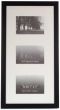 20x10 Multi Aperture Frames to Fit 3 Photo's Black - 7x5