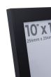 10 x 10 Smooth Matt Black Square Photo Frames