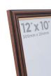 12 x 10 Traditional Brown Frame