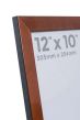 12 x 10 Gloss Walnut Photo Frames