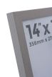 14 x 11 Modern Grey Wooden Photo Frames