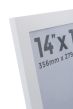 14 x 11 Smooth Matt White Photo Frames