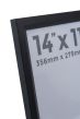 14 x 11 Bevelled Black Photo Frames