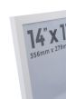 14 x 11 Thin Matt White Photo Frames