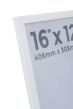 16 x 12 Thin Matt White Photo Frames