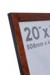 20 x 16 Gloss Walnut Photo Frames