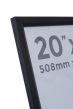 20 x 16 Bevelled Black Photo Frames