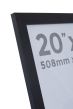 20 x 16 Smooth Matt Black Photo Frames