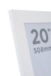 20 x 16 Wide Smooth Matt White Photo Frames