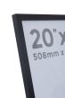 20 x 16 Thin Matt Black Photo Frames
