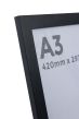 A3 Smooth Matt Black Photo Frames