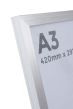 A3 Modern Silver Wooden Photo Frames