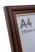 A4 Traditional Brown Frame