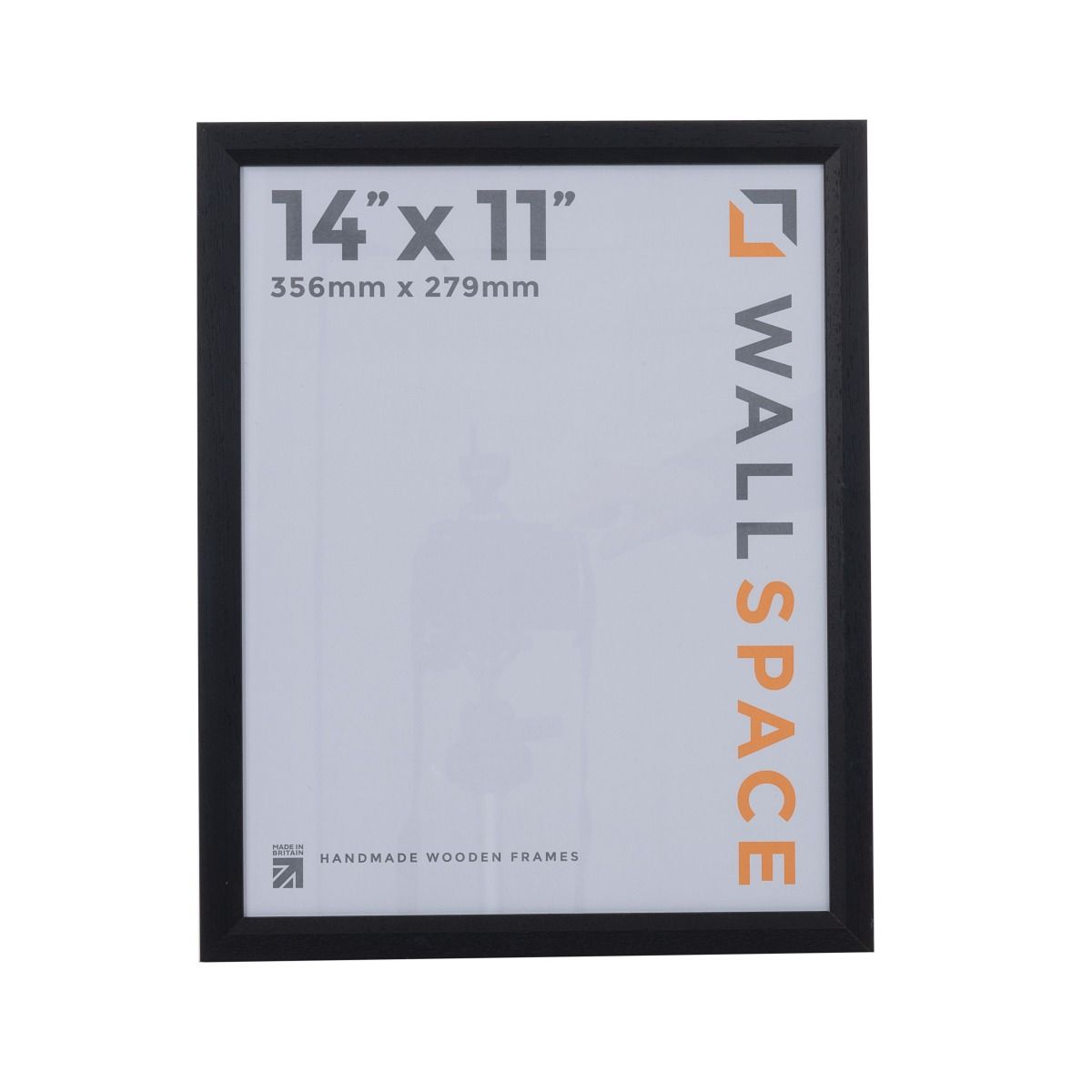 14 x 11 Bevelled Black Photo Frames