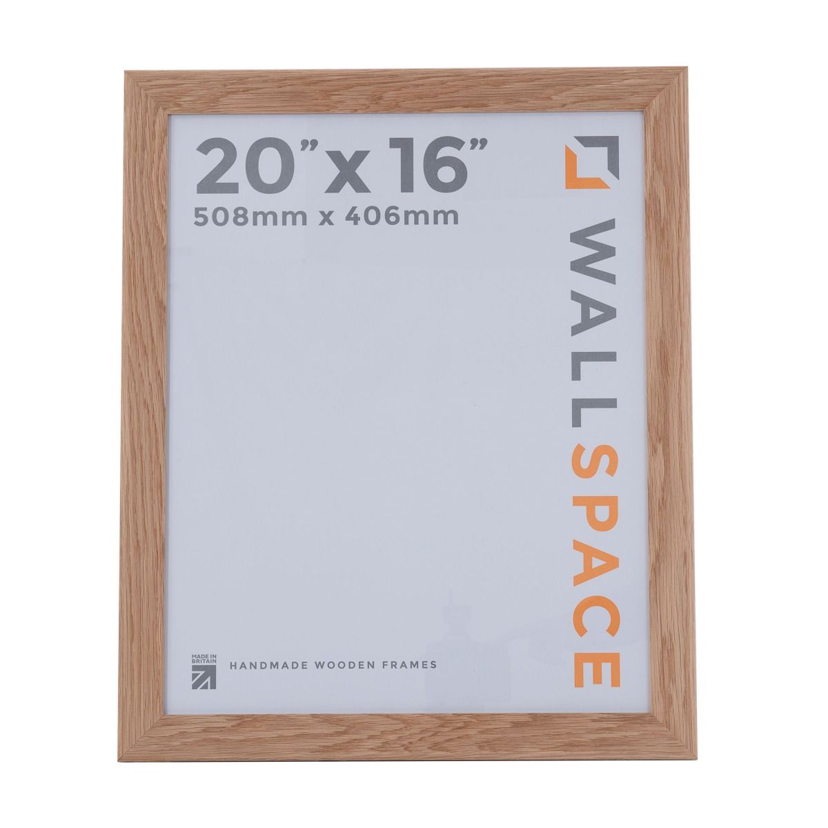 20 x 16 Wide Oak Wooden Photo Frames