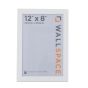 12 x 8 Smooth Matt White Photo Frames