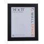 14 x 11 Wide Smooth Matt Black Photo Frames