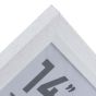 14 x 11 Bevelled White Photo Frames