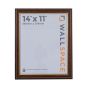 14 x 11 Traditional Brown Frame