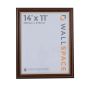 14 x 11 Traditional Brown Frame