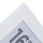 16 x 12 Smooth Matt White Photo Frames