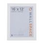 16 x 12 Wide Smooth Matt White Photo Frames
