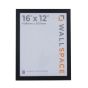16 x 12 Smooth Matt Black Photo Frames