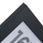 16 x 12 Smooth Matt Black Photo Frames