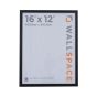 16 x 12 Thin Matt Black Photo Frames