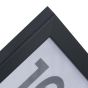 16 x 12 Thin Matt Black Photo Frames