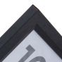16 x 12 Bevelled Black Photo Frames