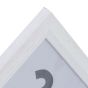 20 x 16 Bevelled White Photo Frames