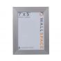 7 x 5 Modern Silver Wooden Photo Frames