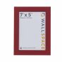 7 x 5 Dark Red Photo Frame