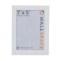 7 x 5 Bevelled White Photo Frames