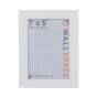 7 x 5 Smooth Matt White Photo Frames