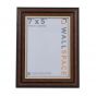 7 x 5 Traditional Brown Frame