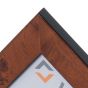 8 x 6 Gloss Walnut Photo Frames