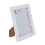 8 x 6 Smooth Matt White Photo Frames