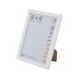 8 x 6 Thin Matt White Photo Frames