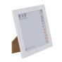 8 x 8 Smooth Matt White Square Photo Frames