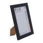 9 x 6 Smooth Matt Black Photo Frames