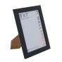 9 x 7 Smooth Matt Black Photo Frames