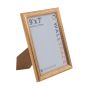 9 x 7 Gold Wooden Photo Frames