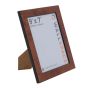 9 x 7 Gloss Walnut Photo Frames