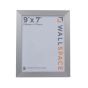 9 x 7 Modern Silver Wooden Photo Frames