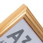 A3 Gold Wooden Photo Frames