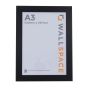A3 Wide Smooth Matt Black Photo Frames
