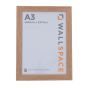 A3 Wide Oak Wooden Photo Frames